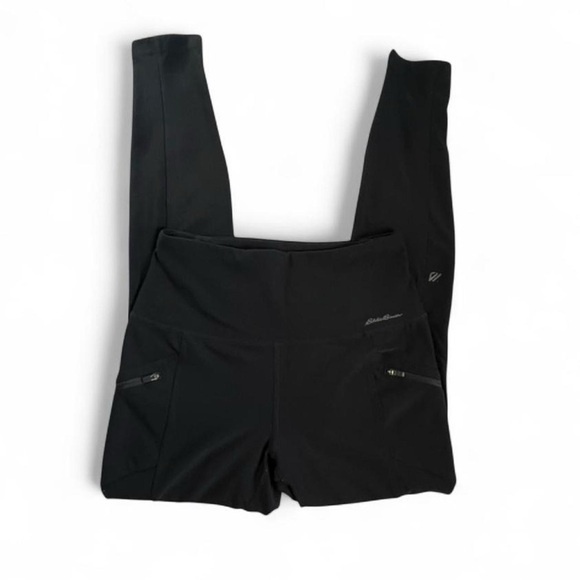 Eddie Bauer Hiking Utility Leggings 27” Black - Picture 2 of 9